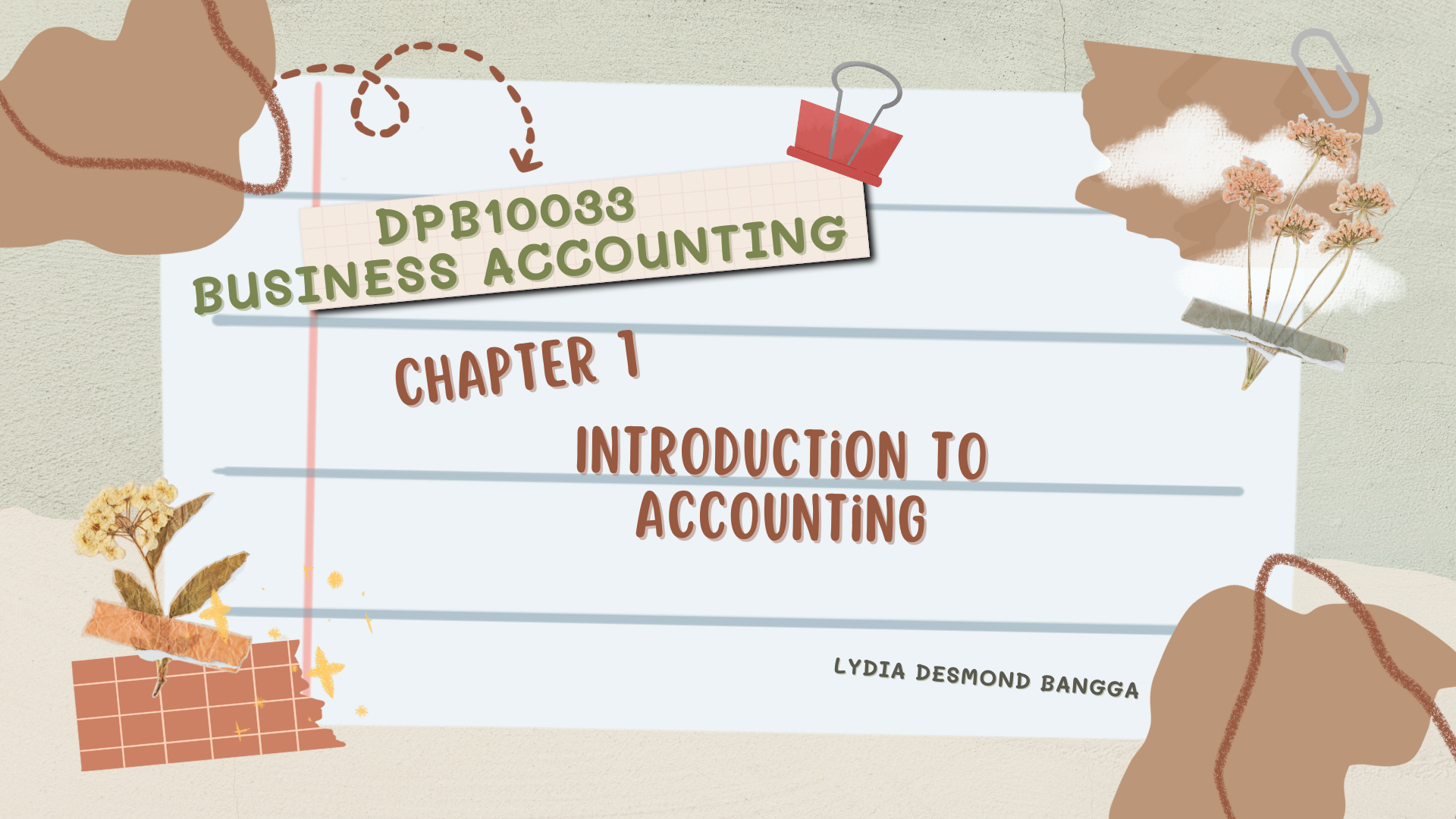 BUSINESS ACCOUNTING
